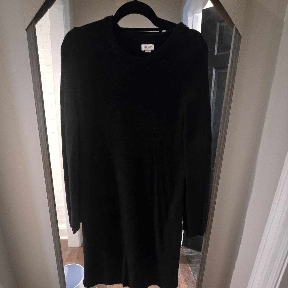 J crew wool blend sweater dress